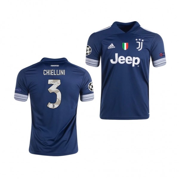 Men's Giorgio Chiellini Jersey Juventus Away