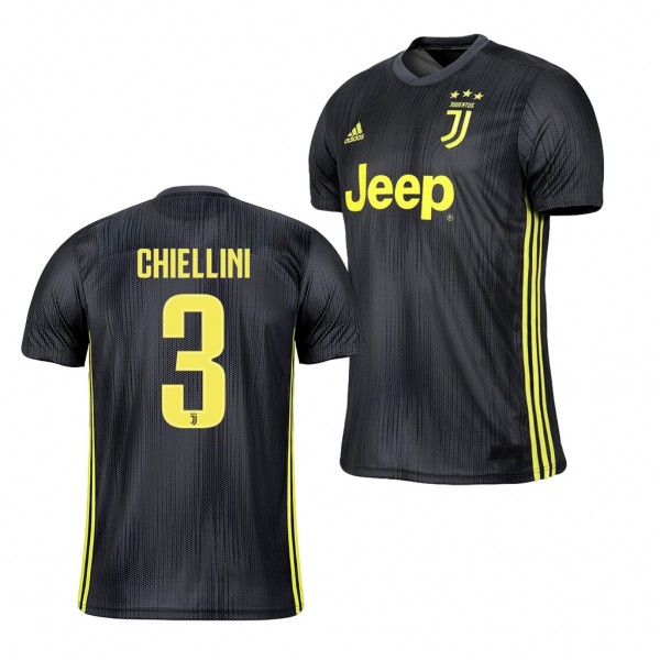 Men's Third Juventus Giorgio Chiellini Jersey