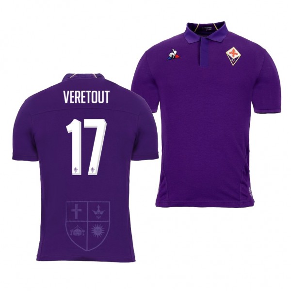 Men's Fiorentina Home Jordan Veretout Jersey Replica