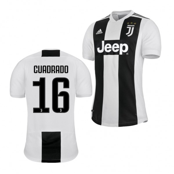 Men's Juventus Home Juan Cuadrado Jersey Replica
