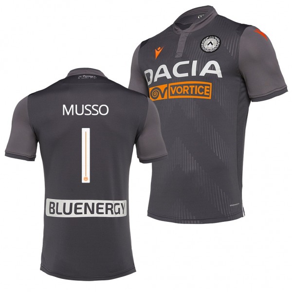Men's Juan Musso Udinese Calcio Official Alternate Jersey
