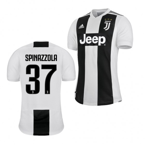 Men's Juventus Home Leonardo Spinazzola Jersey Replica