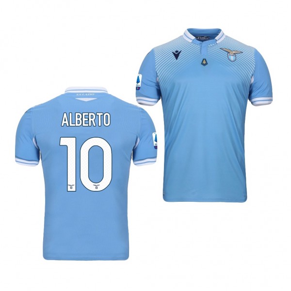 Men's Luis Alberto Lazio Home Jersey Blue