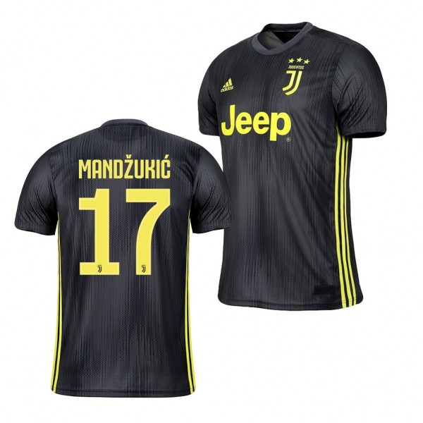 Men's Third Juventus Mario Mandzukic Jersey