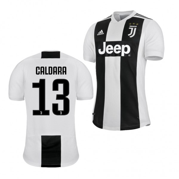 Men's Juventus Home Mattia Caldara Jersey Replica