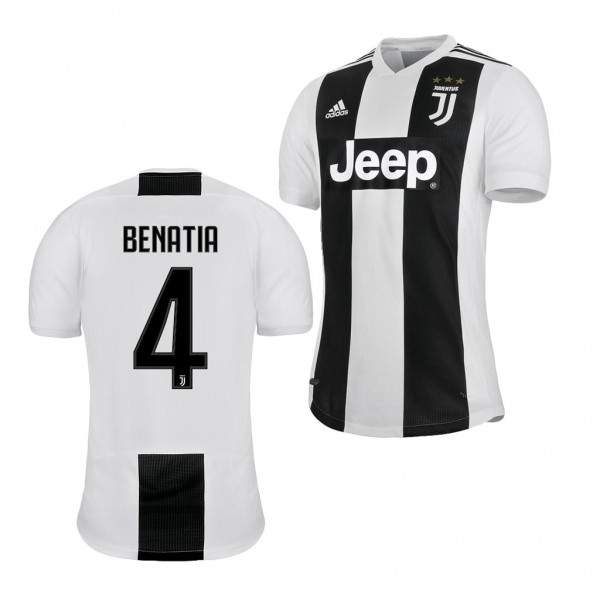 Men's Juventus Home Medhi Benatia Jersey Replica