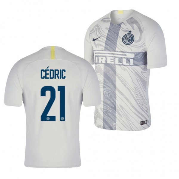Men's Internazionale Milano Cedric Soares Official Defender Jersey Third