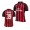Men's AC Milan Lucas Paqueta 18-19 Home Replica Red Black Jersey