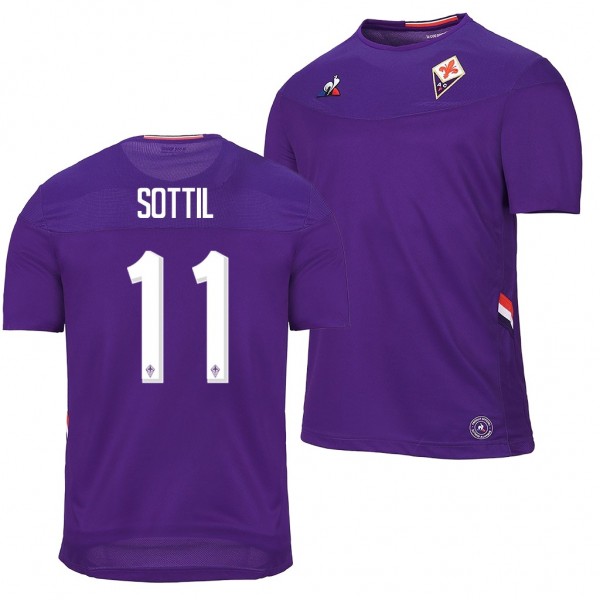 Men's Fiorentina Riccardo Sottil Home Jersey