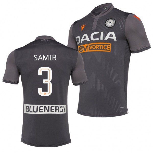 Men's Samir Udinese Calcio Official Alternate Jersey