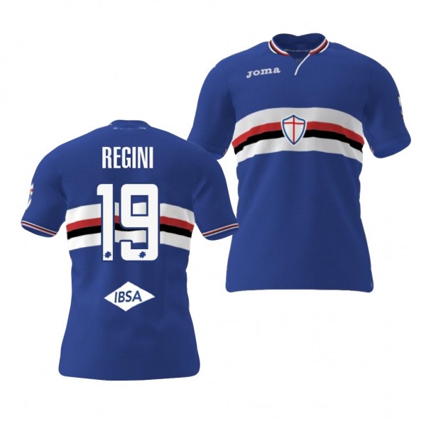 Men's Sampdoria Home Vasco Regini Jersey